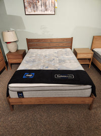 The Palliser EQ3 Monarch Queen Bedframe is perfect for elevating the style of any luxury bedroom.