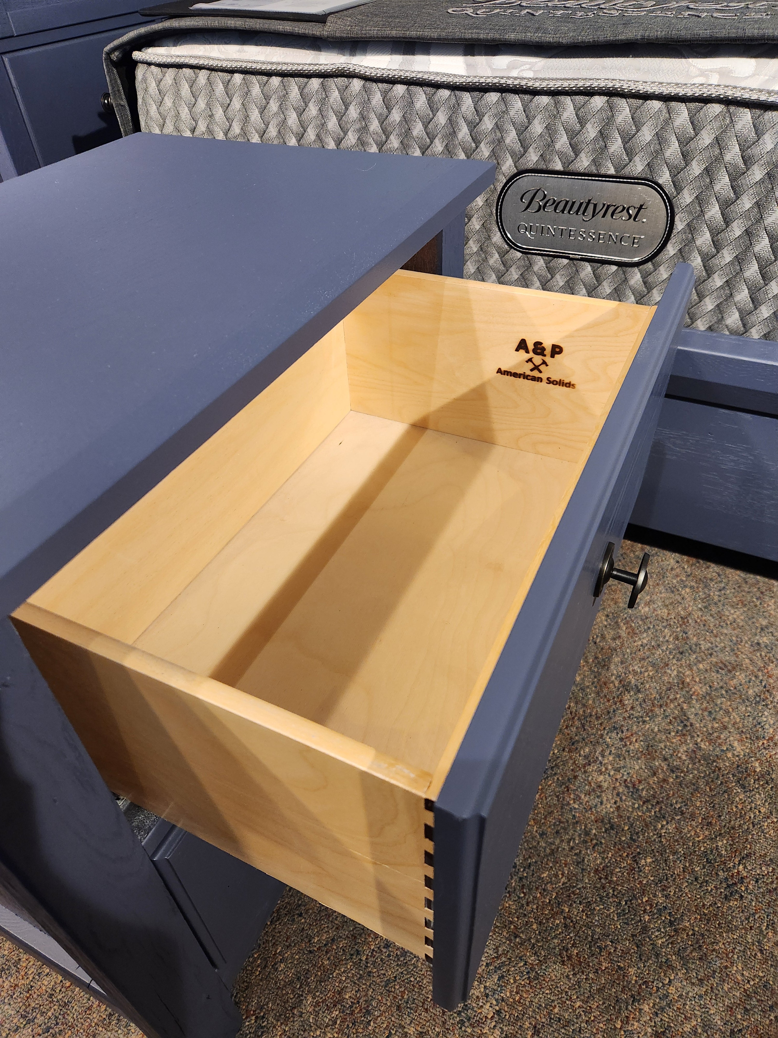 126 Artisan & Post Solid Wood custom express 2-Drawer Nightstand