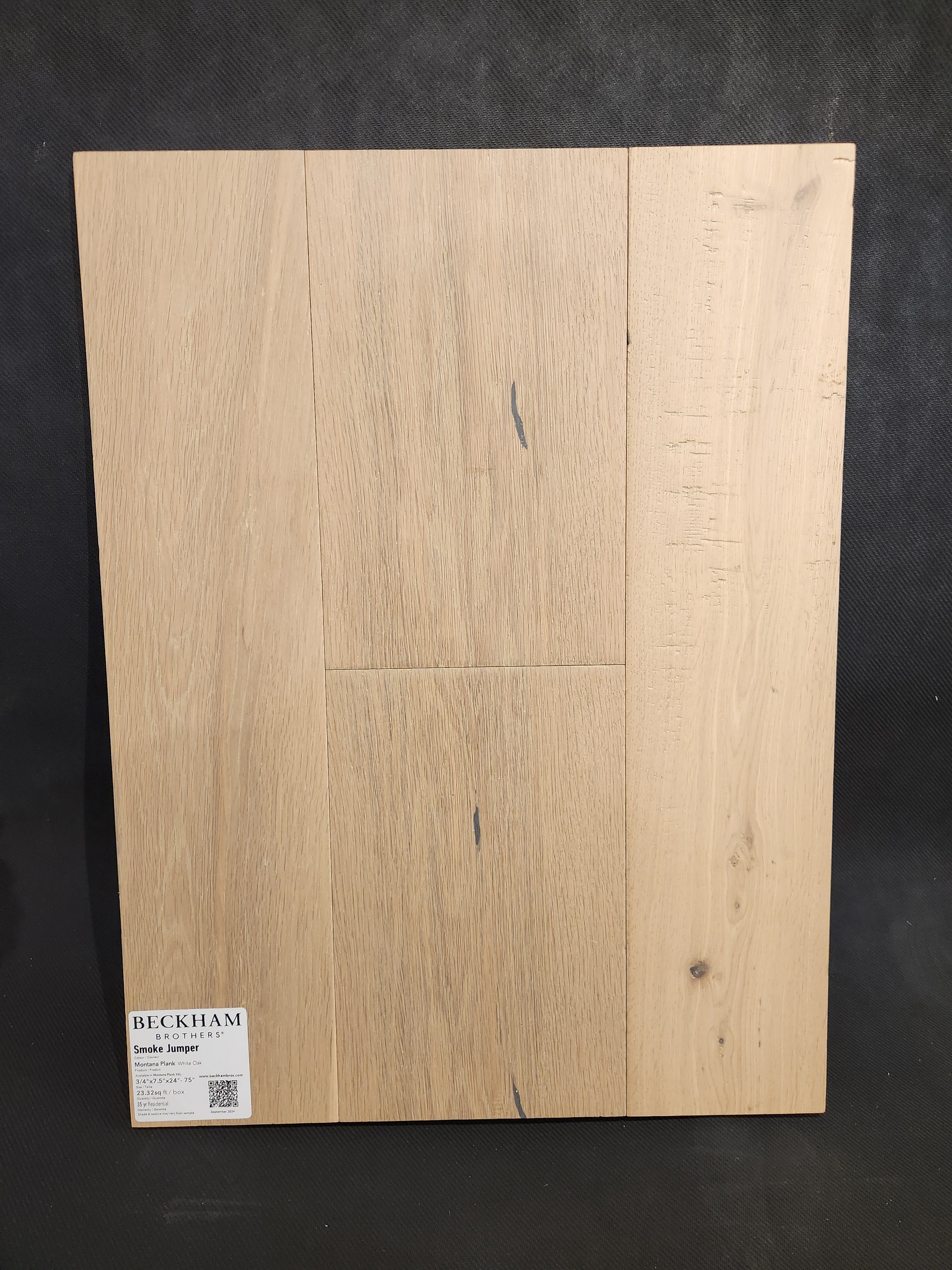 Montana Plank White Oak Hardwood Flooring | Wide Plank Luxury Wood