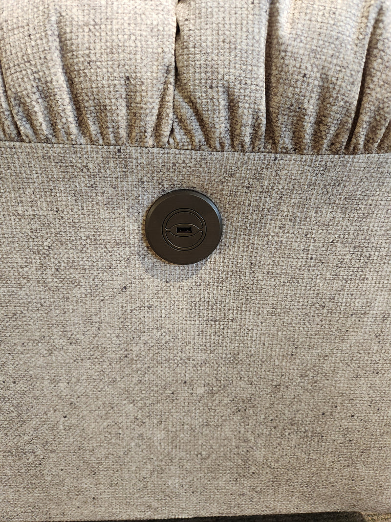 The Best 7MP84 Ellisport Power Space Saver Recliner features a built-in USB port on the side for convenience.