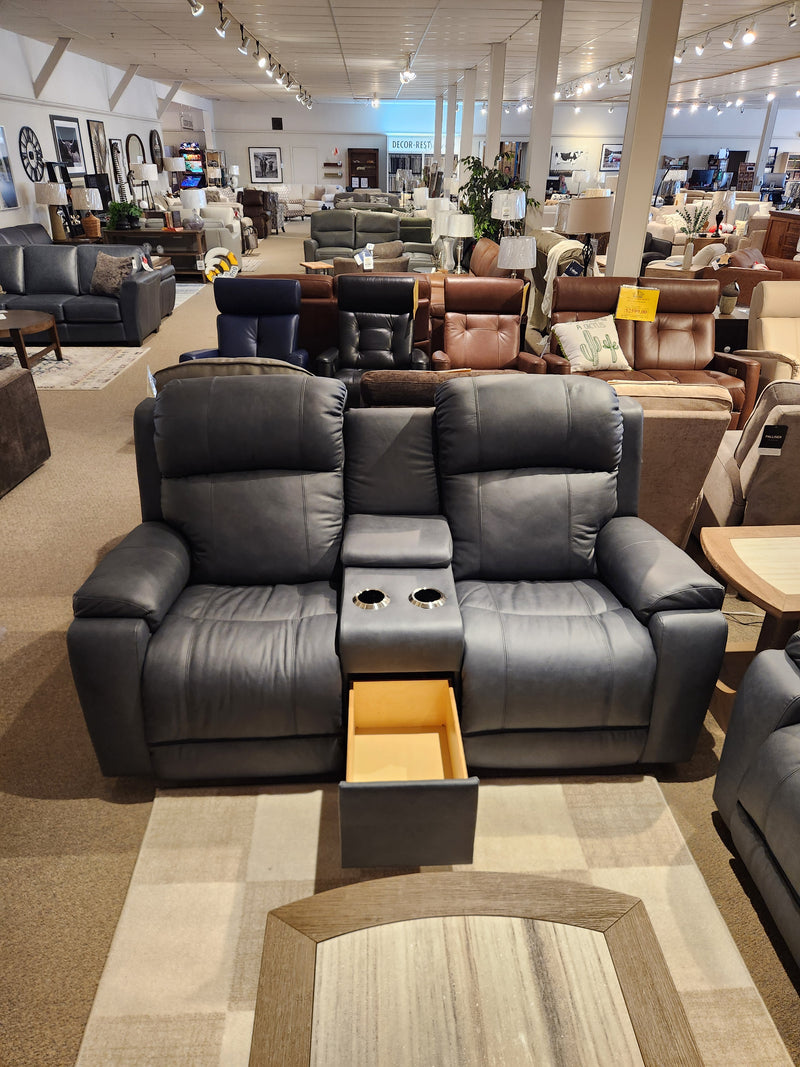755 Dorian Power Reclining Loveseat w/ Headrest & Console