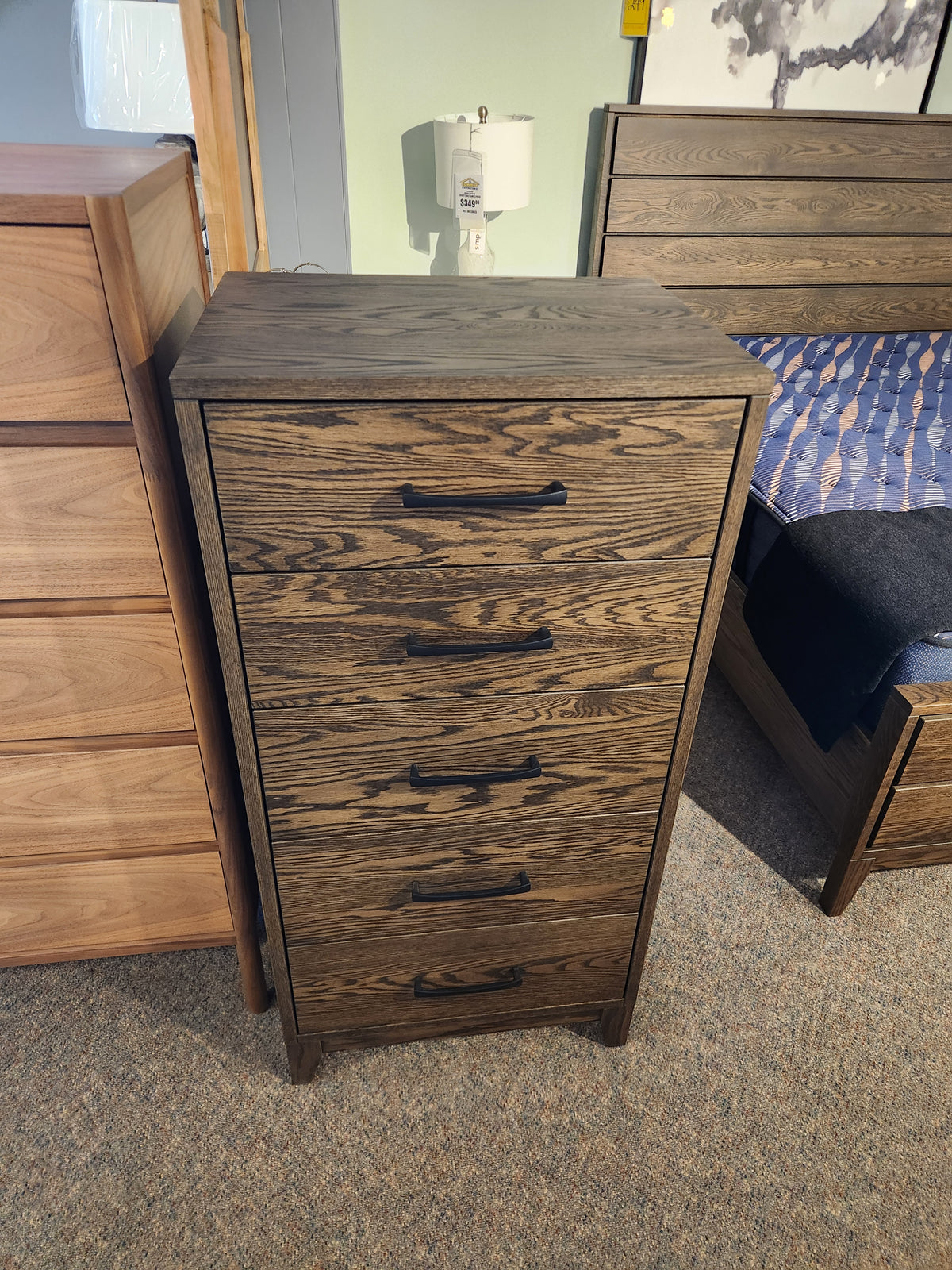 Belmont Oak Lingerie Chest