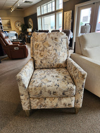 457 Audrey High Leg Reclining Chair w/ Headrest