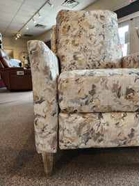 457 Audrey High Leg Reclining Chair w/ Headrest