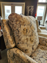 457 Audrey High Leg Reclining Chair w/ Headrest