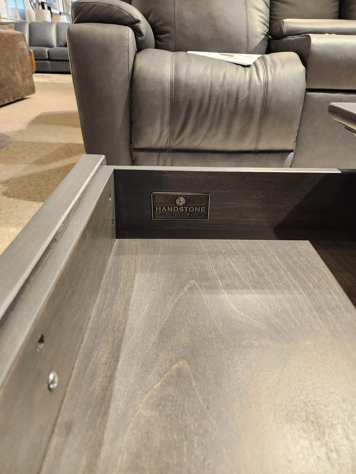 FL2346 Florence Coffee Table With 2 Drawers and Shelf