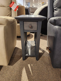 FL23 Florence Chairside End Table With Drawer and Shelf