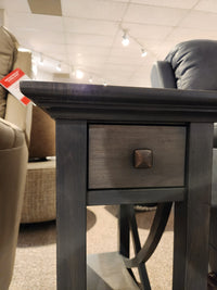 FL23 Florence Chairside End Table With Drawer and Shelf