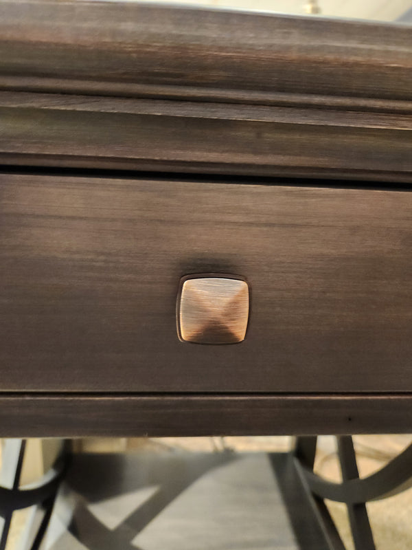 FL23 Florence End Table With Drawer and Shelf