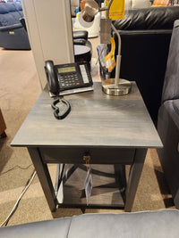 FL23 Florence End Table With Drawer and Shelf
