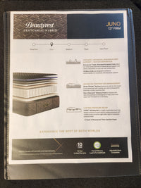 Beauty-rest Juno Hybrid Firm Mattress
