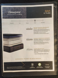 Beauty-rest Gaia Hybrid Plush Mattress
