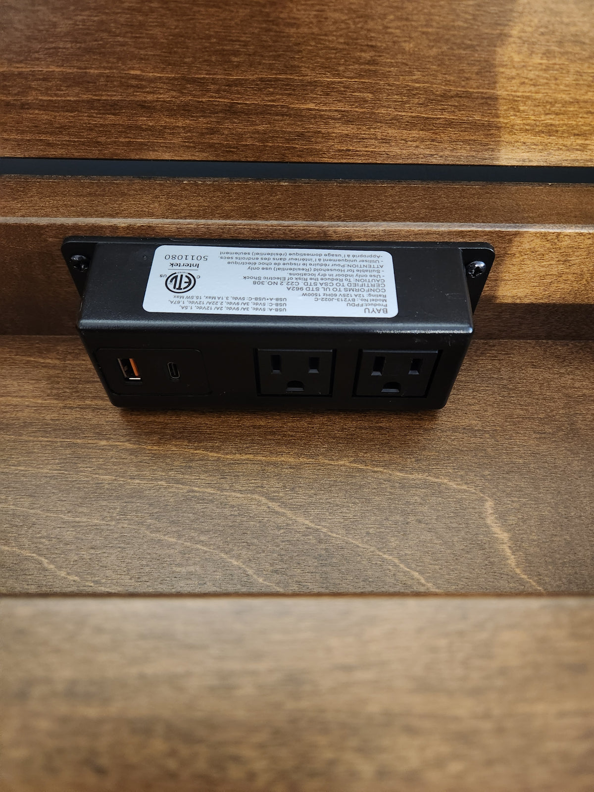 Stockholm 2-Drawer Nightstand