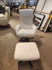 Maya Swivel Recliner with Ottoman