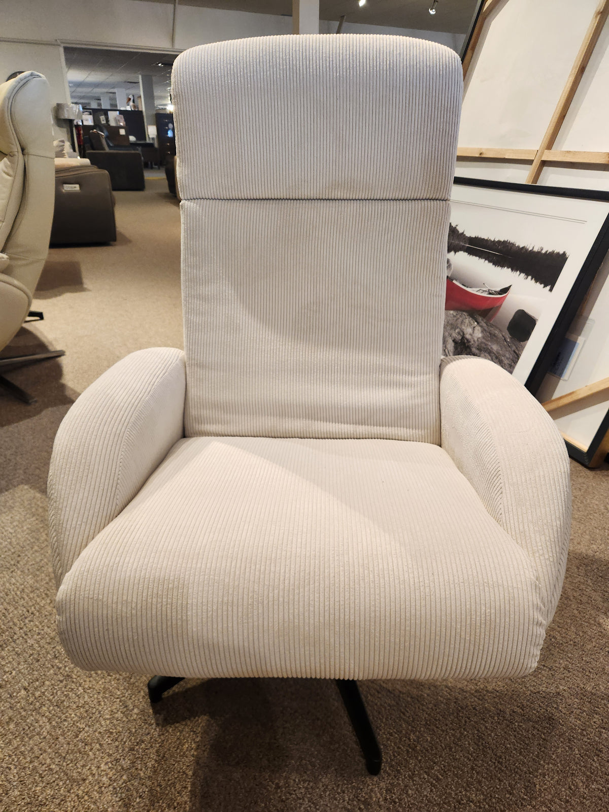 Maya Swivel Recliner with Ottoman