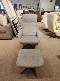 Maya Swivel Recliner with Ottoman