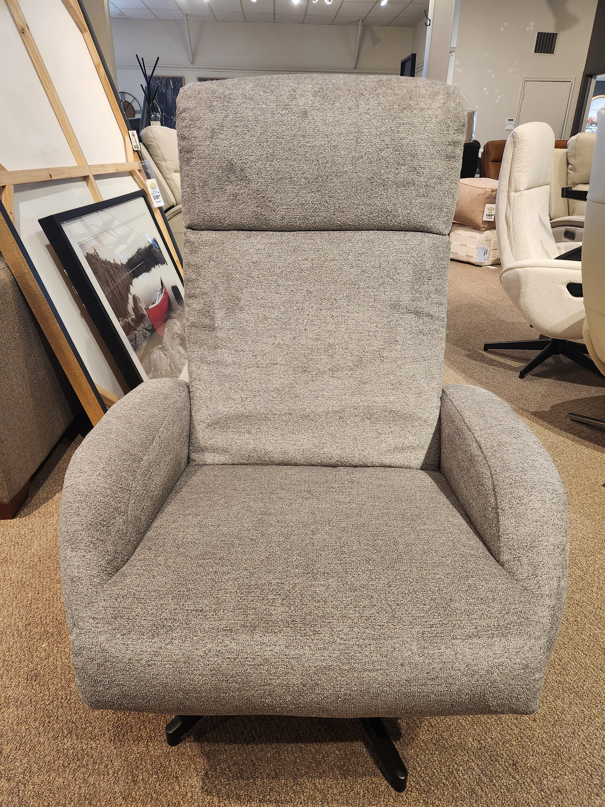 Maya Swivel Recliner with Ottoman