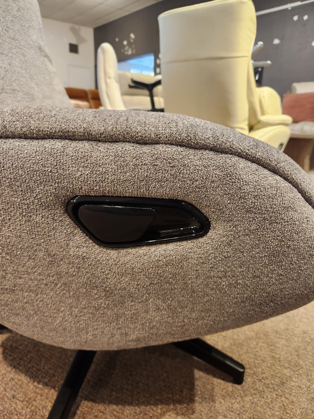Maya Swivel Recliner with Ottoman