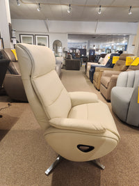 Bella Swivel Recliner with Ottoman