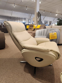 Bella Swivel Recliner with Ottoman