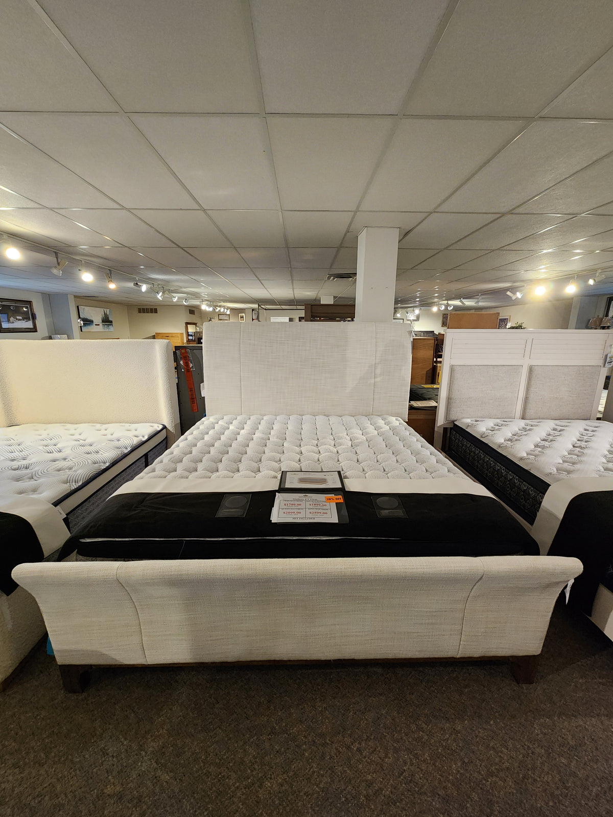 TY5801 Harmony Sleigh Bed Frame