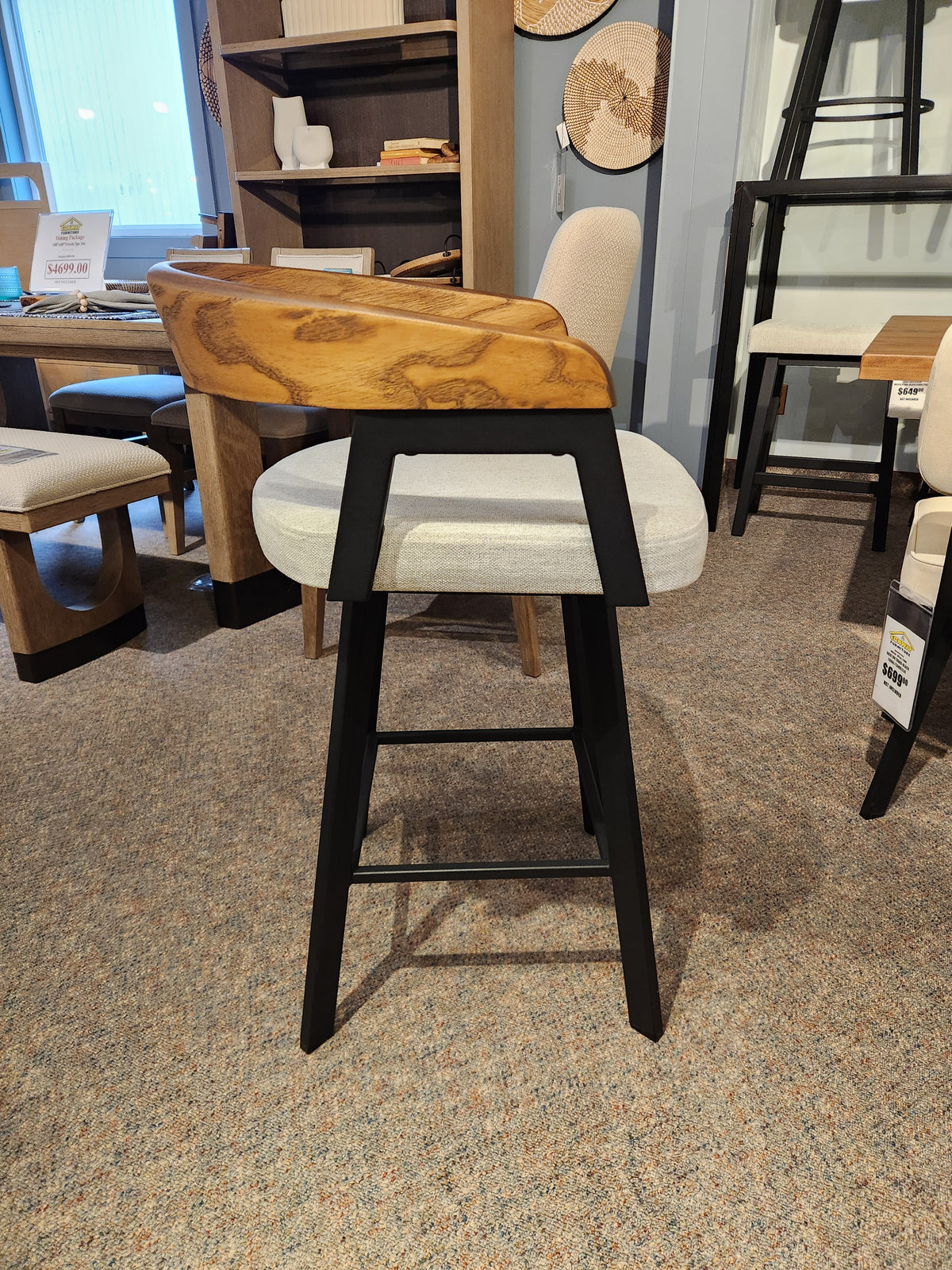 Carmela Counter Height Swivel Stool