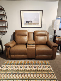 Jordan Reclining console Loveseat