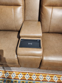 Jordan Reclining console Loveseat