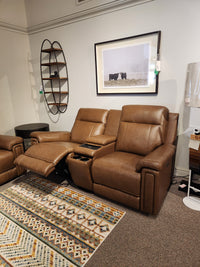 Jordan Reclining console Loveseat