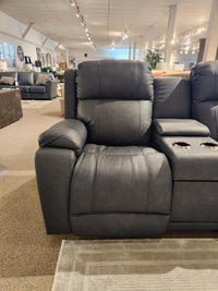 755 Dorian Reclining Console Loveseat