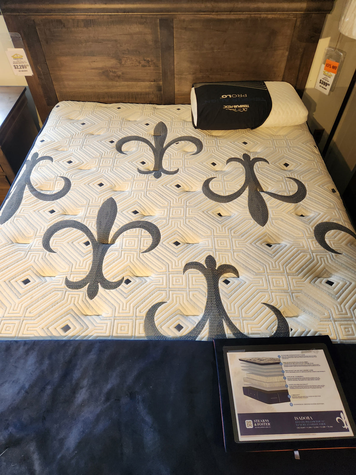 Isadora 15" PT Firm Mattress