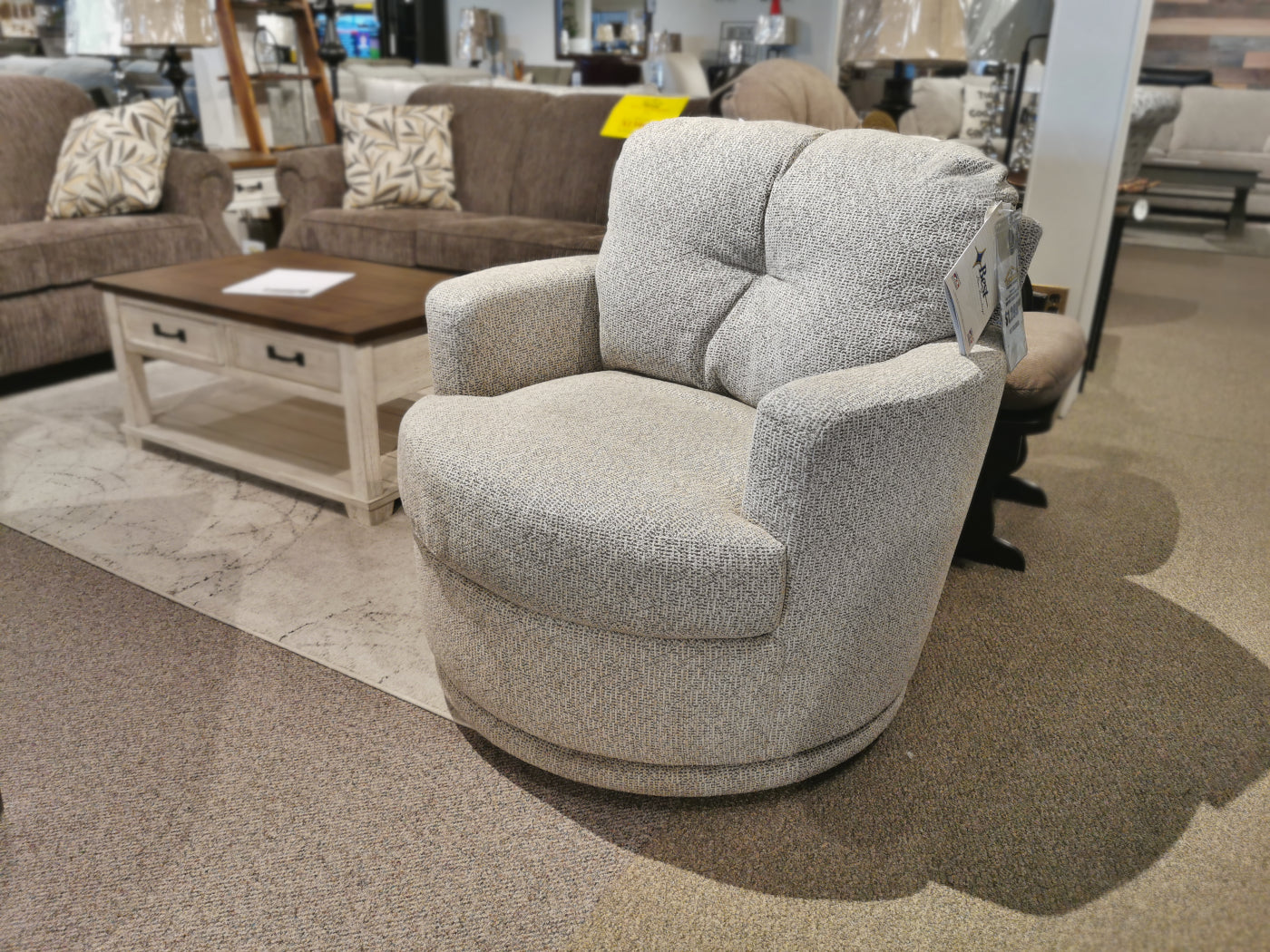 2978 Skipper Swivel Chair Conway Furniture