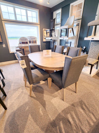 Jasper Single Pedestal Round Dining Table
