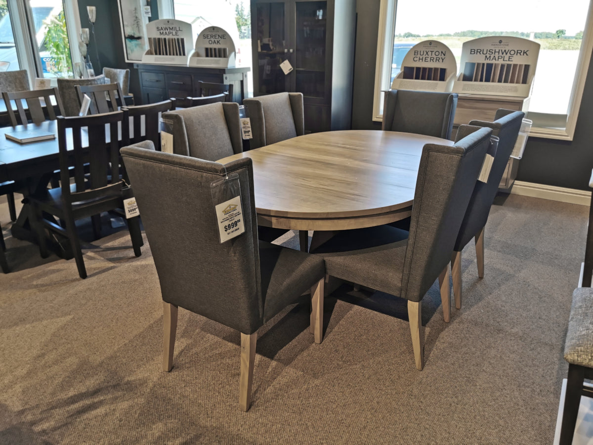 Jasper Single Pedestal Round Dining Table