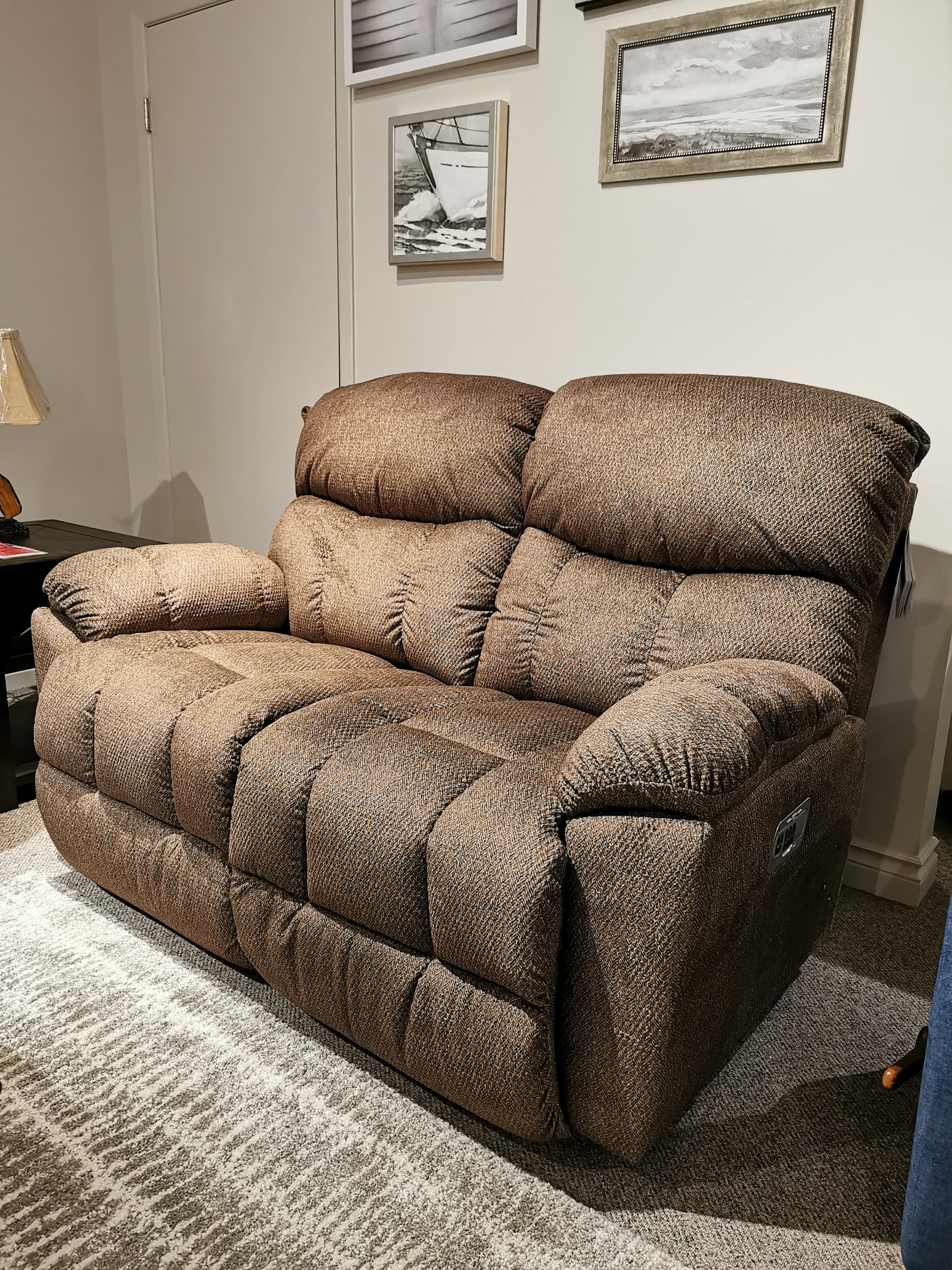 La-Z-Boy Morrison Power Recliner Loveseat | Living Room | Conway