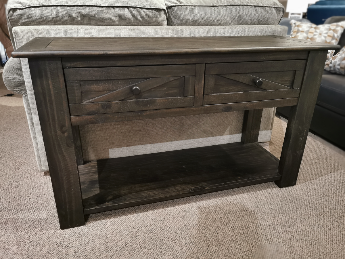 Garrett Sofa Table - Charcoal Garrett Sofa Table - Charcoal