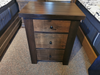 3 Drawer Pine Nightstand