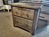 801 Cool Farmhouse 2-Drawer Nightstand