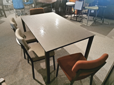 Ricard Glass Top Table Dining Package