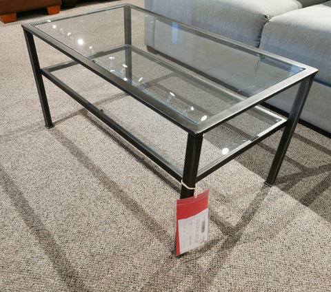 Vintage Condo Cocktail Table - Pewter Finish