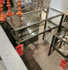 Console Table - Black with Gold