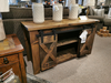 54" Dark Walnut TV Stand