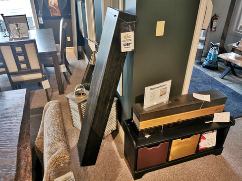 Floating Shelves 5 Foot - Ebony