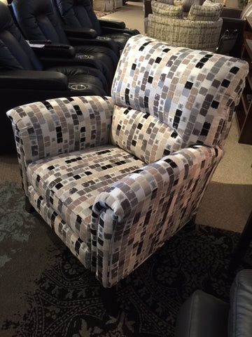 2450 Push-Back Recliner - Rubic Pewter