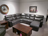 521 James Leather Sectional