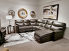 521 James Leather Sectional