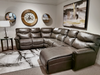 521 James Leather Sectional