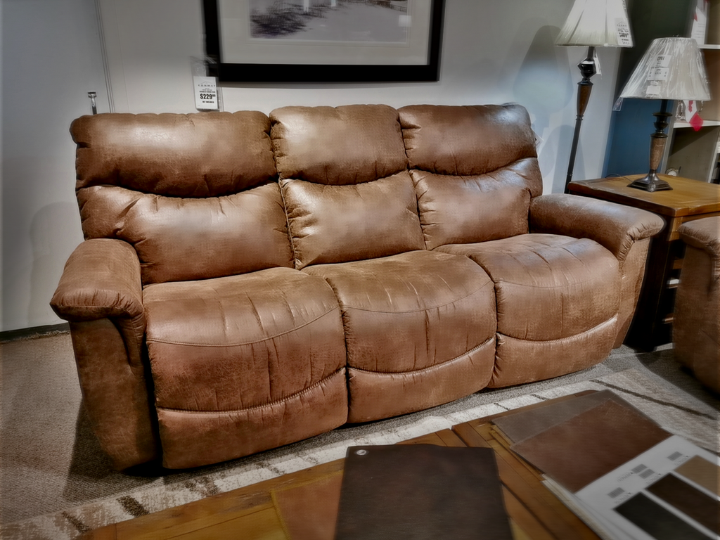 Lazy boy best sale leather sofa bed