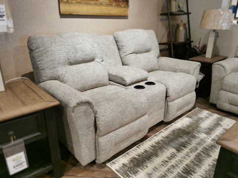 702 Easton Power Reclining Console Loveseat
