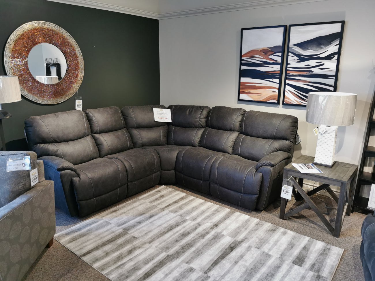 Lazy Boy Sofa With Chaise | Cabinets Matttroy